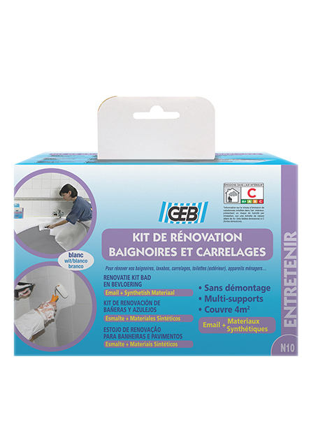 KIT DE RENOVATION BAIGNOIRES & CARRELAGES - Geb Particulier