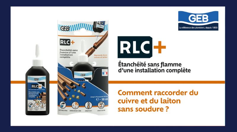 Résine anaérobie pour raccords lisses - RLC+ de GEB