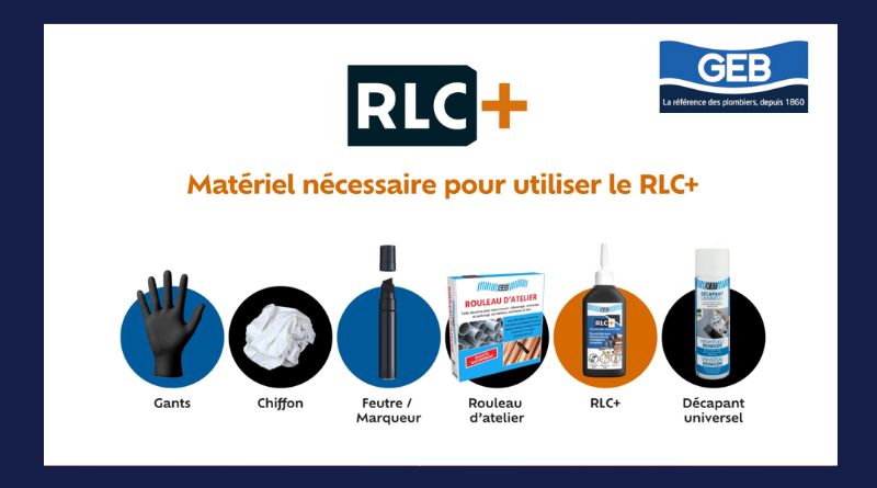 Résine anaérobie pour raccords lisses - RLC+ de GEB
