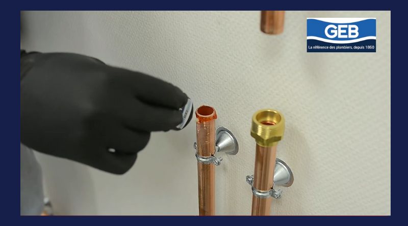 Résine anaérobie pour raccords lisses - RLC+ de GEB