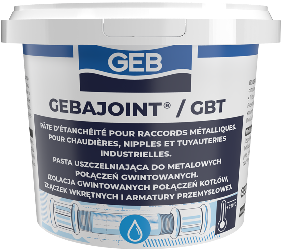 GEBAJOINT pâte à joint tuyauterie industrielle